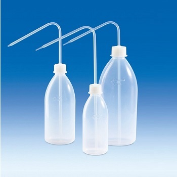 Frasco lavador, PFA, c/ rosca GL, VITLAB�