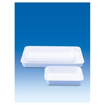 Bandeja para instrumental, MF, forma alta, color blanco, VITLAB�