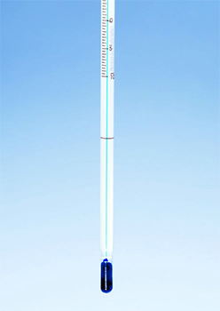 Term�metro de inmersi�n parcial, alcohol azul, MBL&reg;