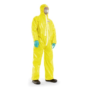 Mono de proteccin SPACEL+ 3000 CAT2 TYPE6, color amarillo, plstico PE, 1 Unid, HONEYWELL SAFETY®