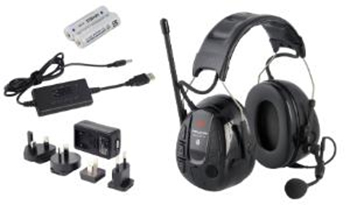 Orejera de comunicacin atenuacin, WS Bluetooth, 3M®