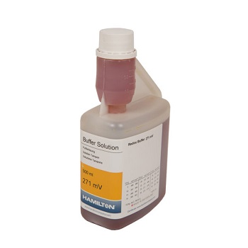 Solucin de calibracin Redox ORP buffer solution 271 mV, c/ doble tapn / vaso calibracin, 500 mL, HAMILTON®