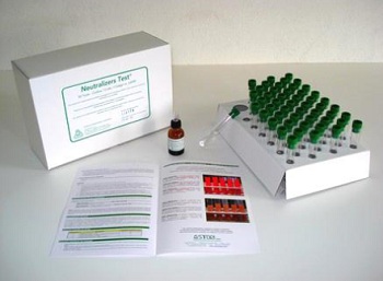 Kit para control de adulteracin en leche, sueros y natas por adicin de neutralizantes y alcalinizantes, ASTORI®