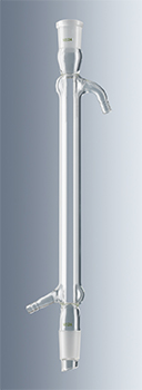 Refrigerante Liebig,vidrio borosilicato Duran™, MARIENFELD SUPERIOR®, c/2 esmerilados normalizados, c/oliva de vidrio, DIN 12576