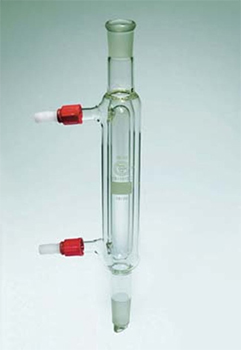 Refrigerante Davies, doble superficie, Quickfit™, vidrio borosilicato, PYREX®