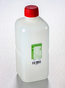 Frasco para muestras de agua, HDPE, con Tiosulfato de Sodio, estriles, GOSSELIN®