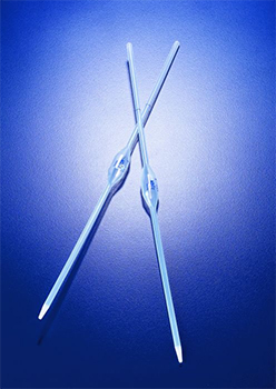 Pipeta de un aforo, clase B, plstico PP, AZLON®, graduacin azul
