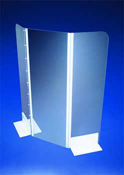 Pantalla protectora de seguridad anti-radiacin BETA, articulada, PC, AZLON®