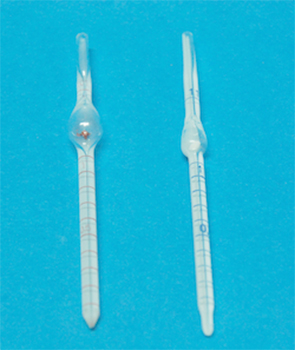 Pipeta cuenta glbulos, vidrio SIMAX®, para hemates dilucin 1:100