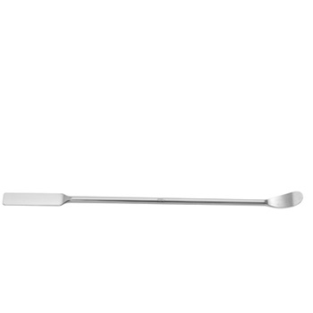 Esptula plana-plana curvada, acero inox, RSG SOLINGEN®