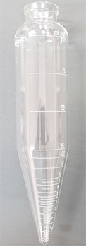 Tubo de centrfuga, cilndrico-cnico, vidrio, ALAMO®