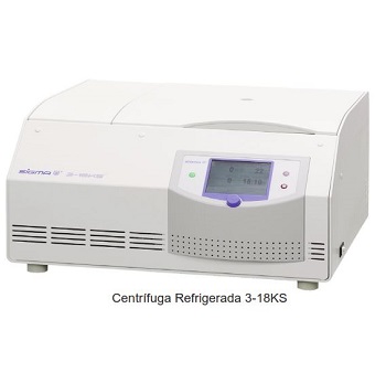 Centr�fuga digital refrigerada 3-18KS, SIGMA ZENTRIFUGEN&reg;